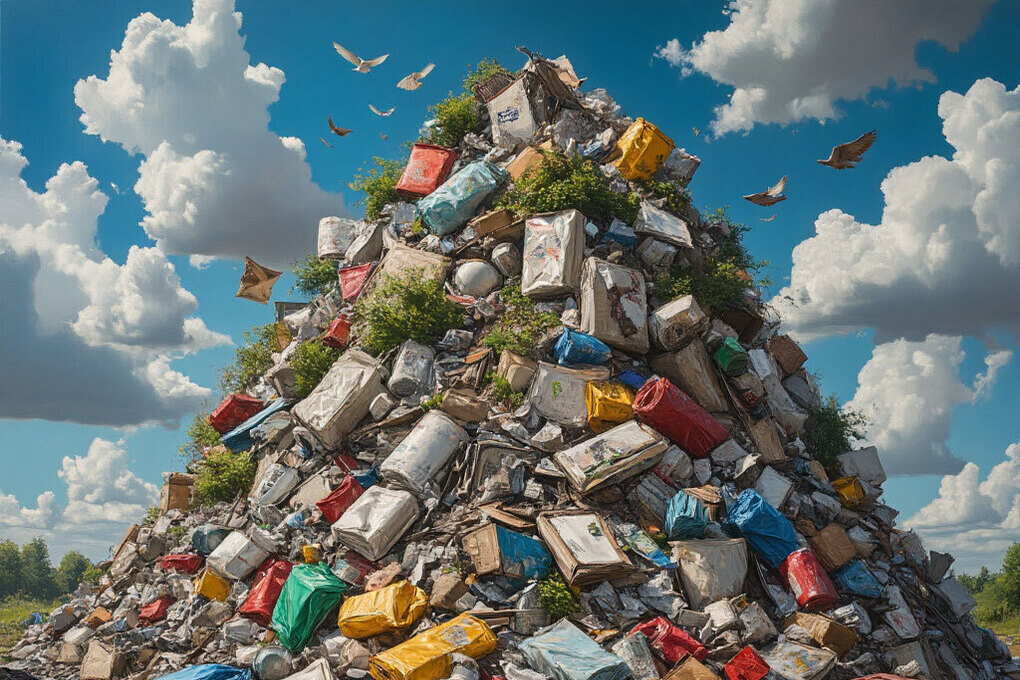 Москвичка годами копила в квартире мусор и разводила кошек