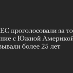 Страны ЕС проголосовали за торговое соглашение с Южной Америкой. Его согласовывали более 25 лет