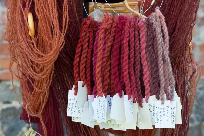 ERM-is avatud näitus jutustab loo looduslikest tekstiilvärvidest Eestis