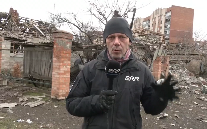 ERR Donbassis: AK võttegrupp sattus pommirünnaku tunnistajaks