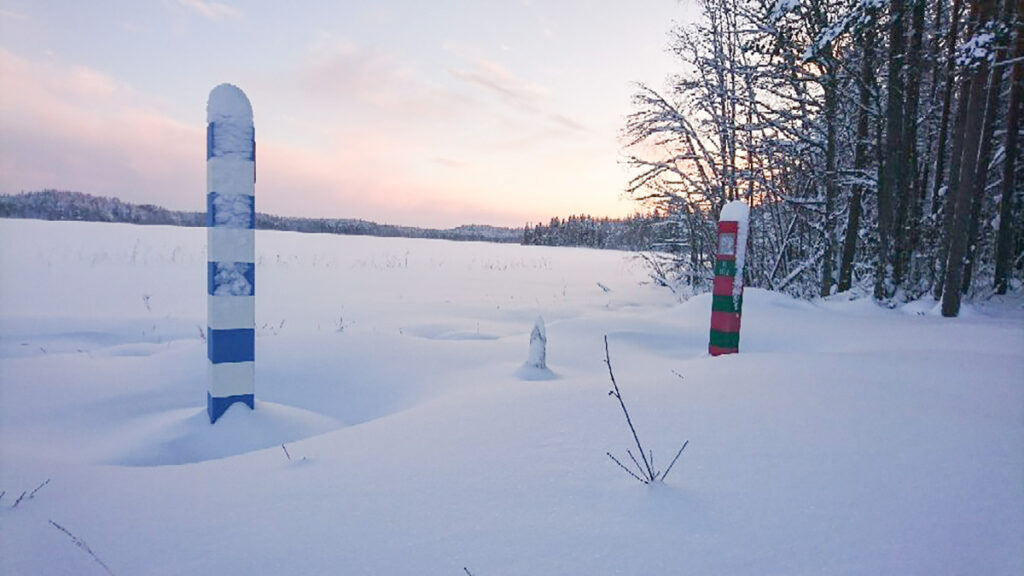 Kolm Saksa meest läksid üle piiri Soomest Venemaale