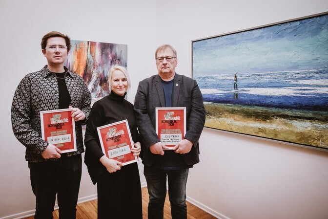 Tartu kunsti aastanäituse preemiad pälvisid Arthur Arula, Liisi Örd ja Ove Maidla