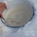 VIDEO: Kanada ema näitas, kuidas teha õues 15 külmakraadiga jäätist