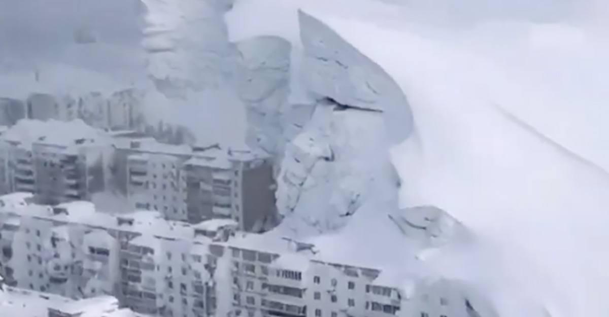 VIDEO: uskumatu lumi Venemaal