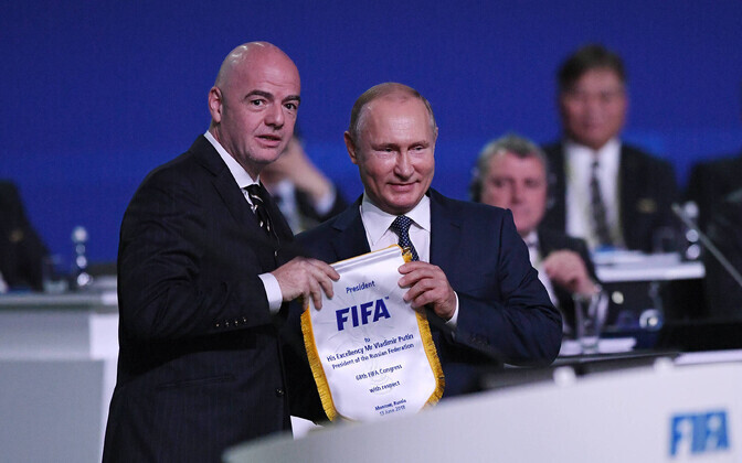 FIFA president lubas taas Venemaa rahvusvahelisele areenile tagasi tuua