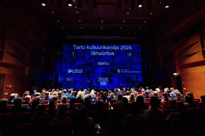 Otse kell 19: Vanemuises antakse üle Tartu Kultuurikandja 2025 auhinnad