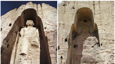 TÄNA AJALOOS ⟩ Talibani väed hävitasid Bamiani oru Buddha kujud
