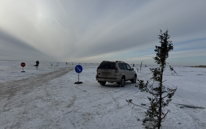 Transpordiamet avab laupäeval ametliku jäätee Kihnu