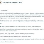 USA kutsub kodanikud kiirkorras Iraanist ära