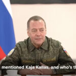 Vene endine president oli sõjaväevormis, kirus Kaja Kallast