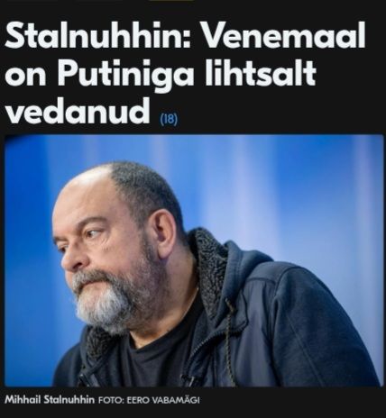 Venemaal olevat Putiniga vedanud? Hoopis meil on “Päikesetõusu Valitsusega” hirmsasti vedanud!