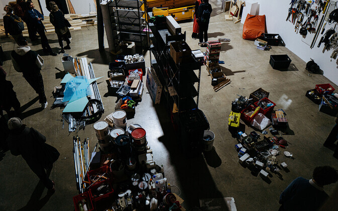 Galerii: Asmus Soodla ja Riin Maide näitused EKA-s vaatlevad tööprotsessi