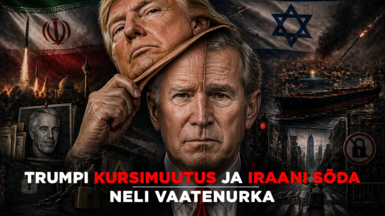 VAATA INTERVJUUSID: Neli hinnangut Trumpi välispoliitilisele kursimuutusele ja Iraani sõjaga kaasnevatele arengutele