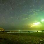 VIDEO ⟩ Võimas vaatepilt: Inglismaa kohal plahvatas smaragd-roheline tulekera