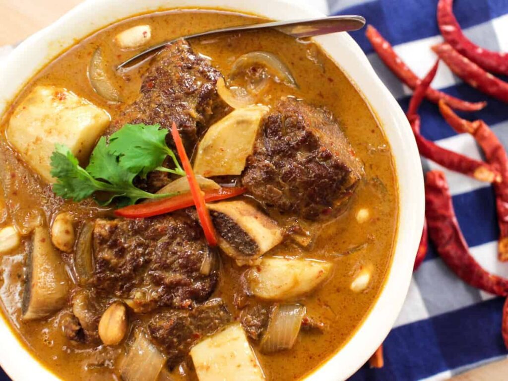 Authentic Thai Beef Massaman Curry