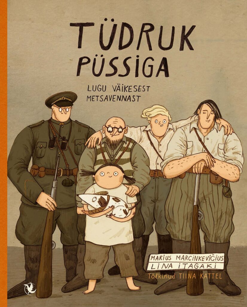Eesti keeles ilmus graafiline romaan “Tüdruk püssiga. Lugu väikesest metsavennast”