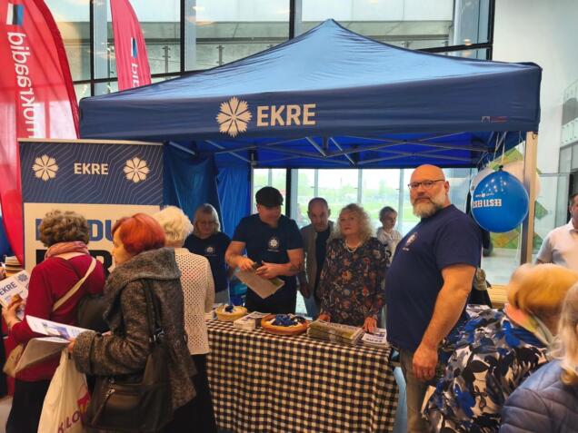 EKRE Tartu linna ringkond osales Eakate Festivalil