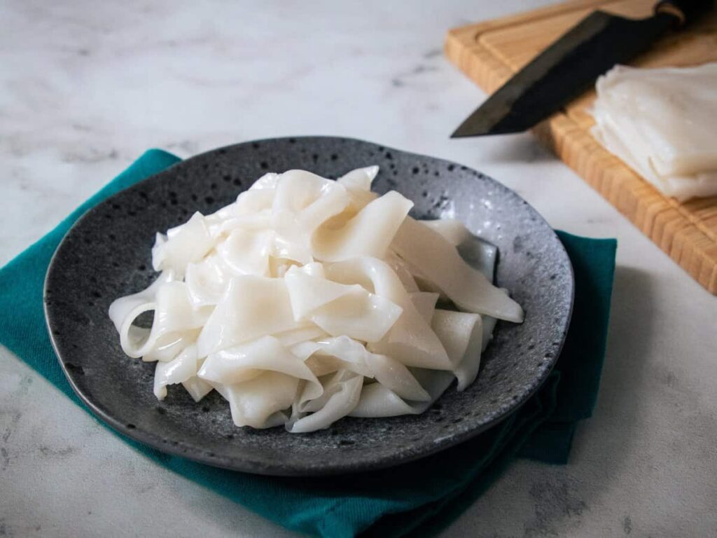 Homemade Fresh Rice Noodles (ho fun) Better than Store Bought!
