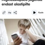 “Nokutädide” kasvatustöö rängad viljad: lapsed jagavad sotsiaalmeedias alastipilte endast