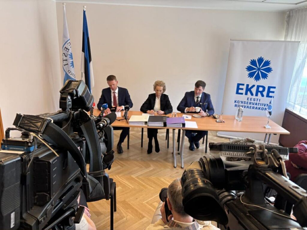 VIDEO | Kersti Krachti, Oliver Nääsi ja Martin Helme pressikonverents