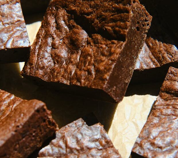 100% Rye Chocolate Brownies
