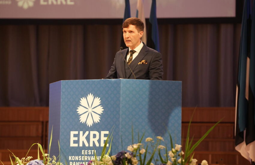 EKRE esimehe Martin Helme kõne kongressil: “Meie inspiratsioon on armastus Eesti vastu”