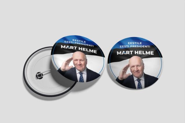 Presidendikandidaat Mart Helme sümboolikat haarati lennult