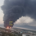 Ukraina rünnak süütas naftaterminali ja sadama mõlemal pool Kertši väina