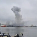 VIDEO: Rumeenia sadamas plahvatas Ukraina meredroon