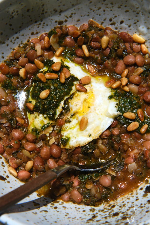 Bean and Lentil Soup with Kale