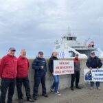 Parvlaevad Kihnu Virve ja Ormsö streigivad mandri asemel saarte sadamates