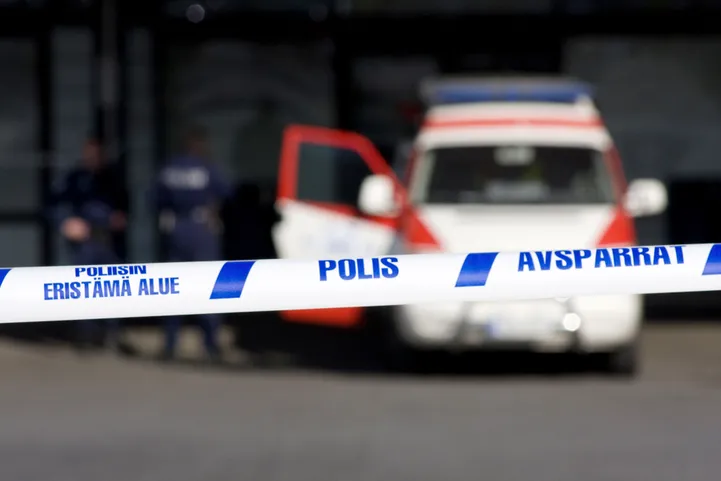 Soome politsei piirdelint. Foto pole seotud artiklis käsitletud juhtumiga.