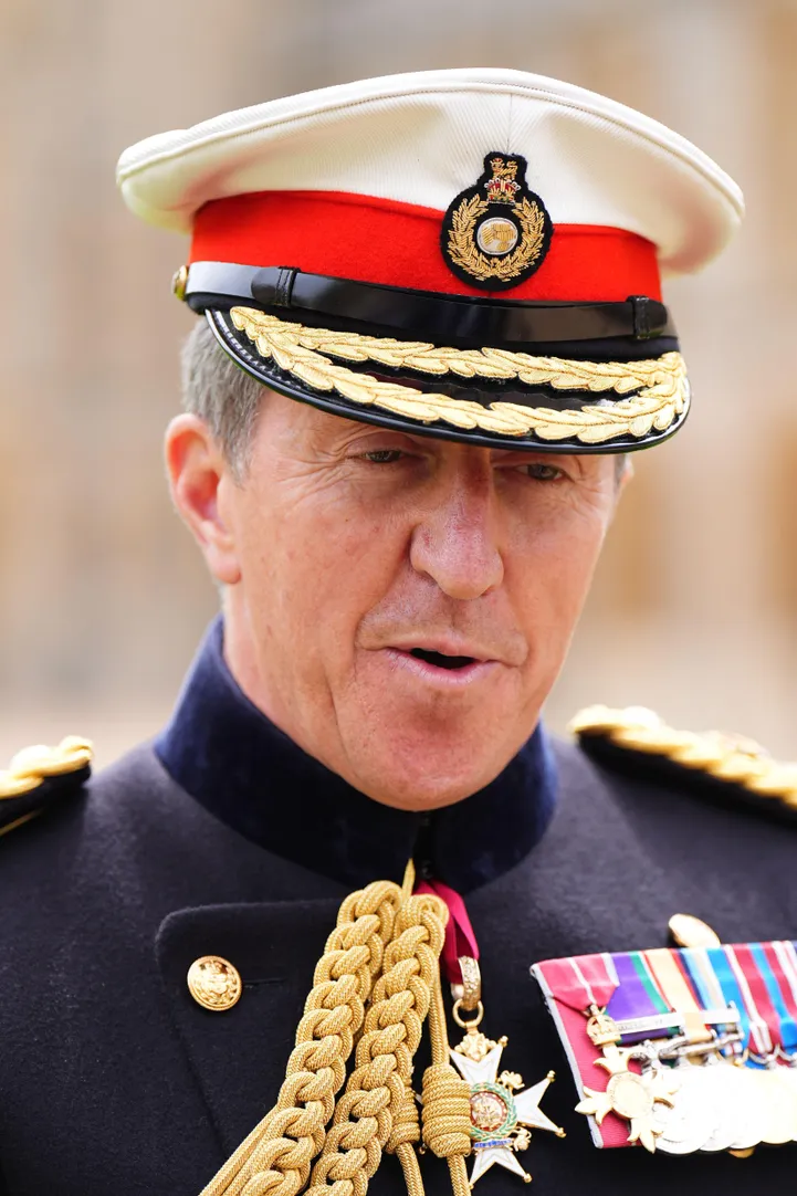 Briti mereväe ülem kindral Gwyn Jenkins.