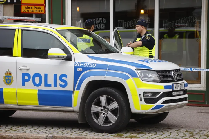 Rootsi politseinikud. Foto pole kõnealuse juhtumiga seotud.