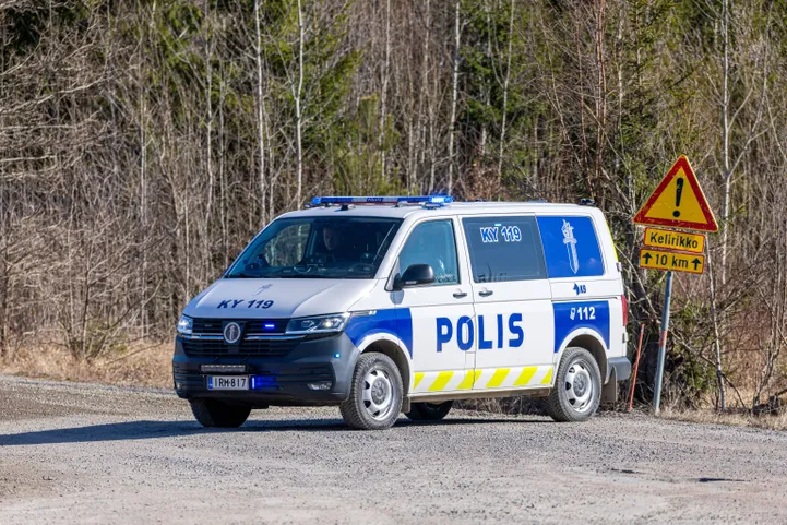 Soome politseiauto.