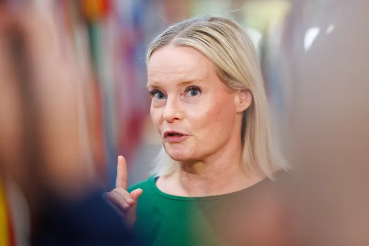 Põlissoomlaste esimees ja Soome rahandusminister Riikka Purra.